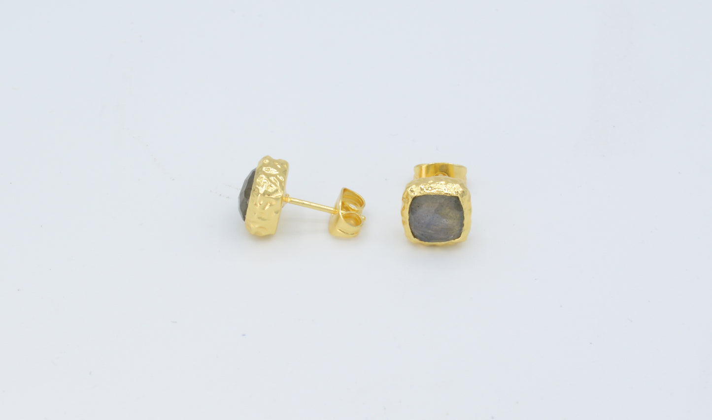 Labradorite Stud Earrings