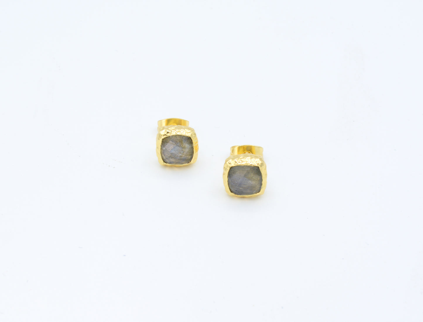 Labradorite Stud Earrings