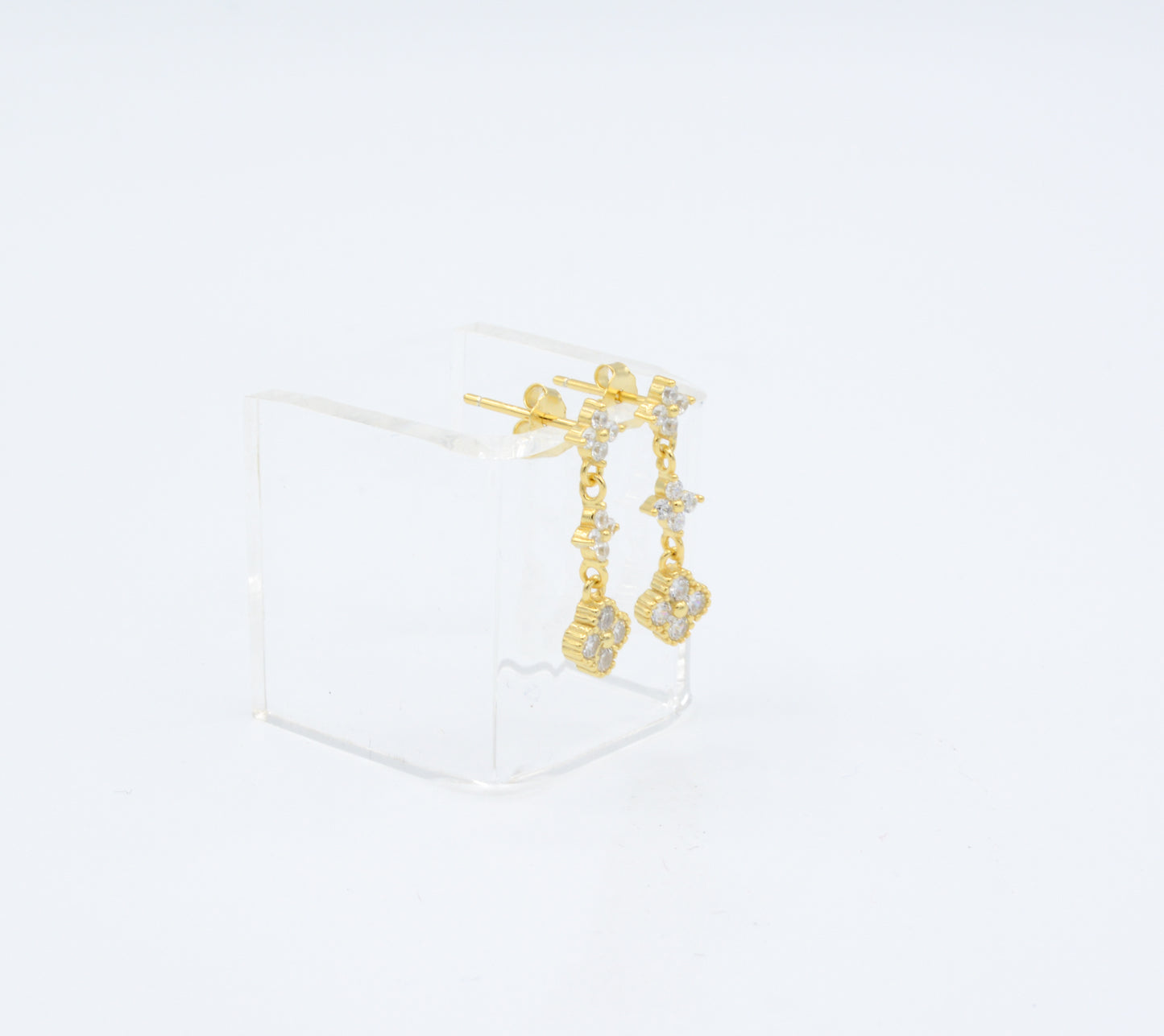 Small Triple Drop Earrings