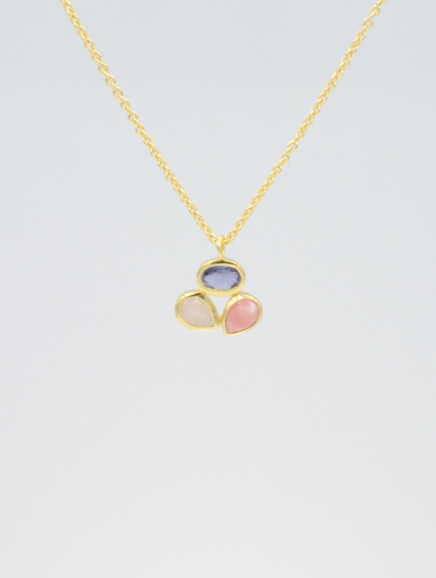 Multigem Pendant Necklace