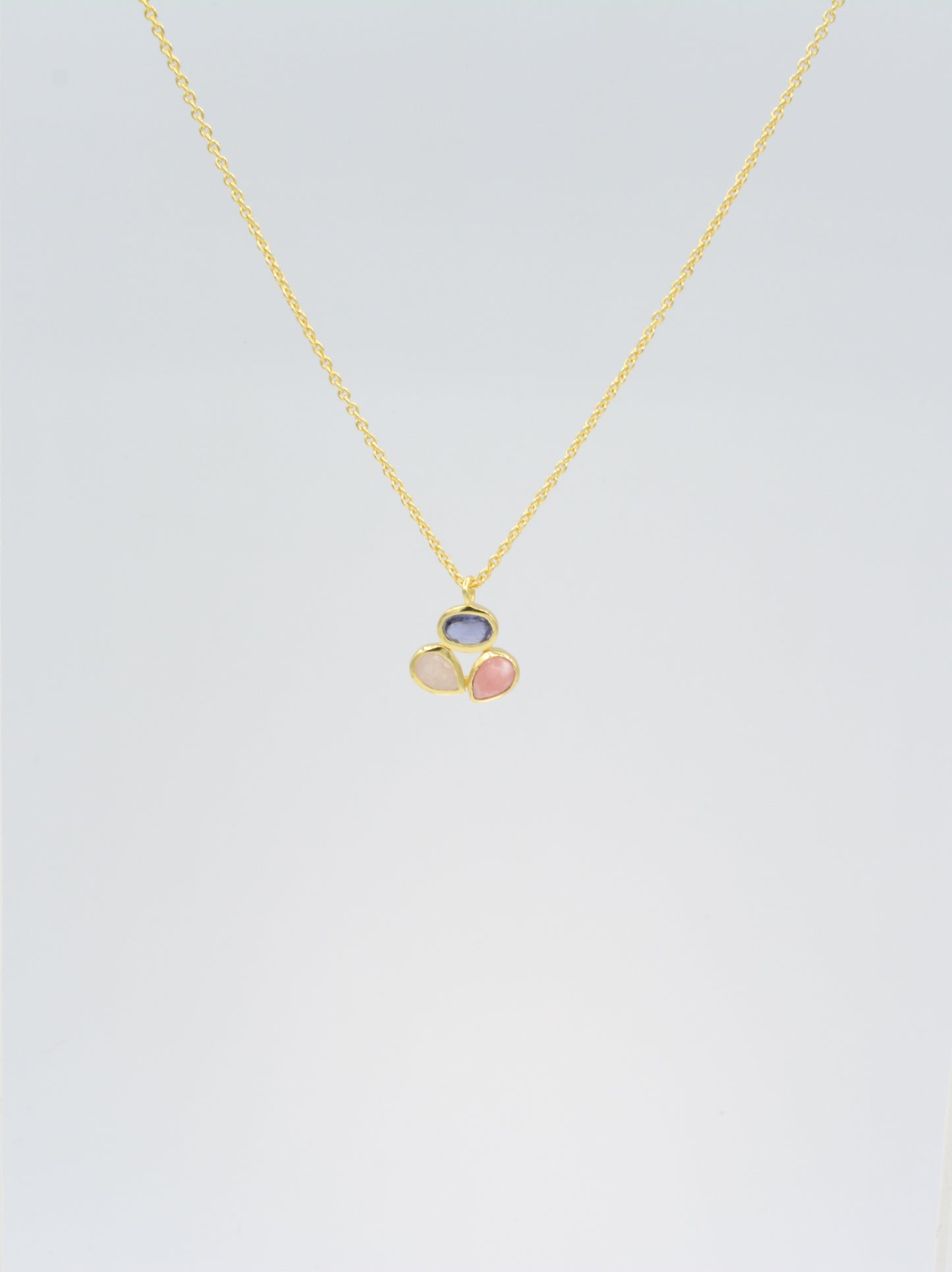 Multigem Pendant Necklace