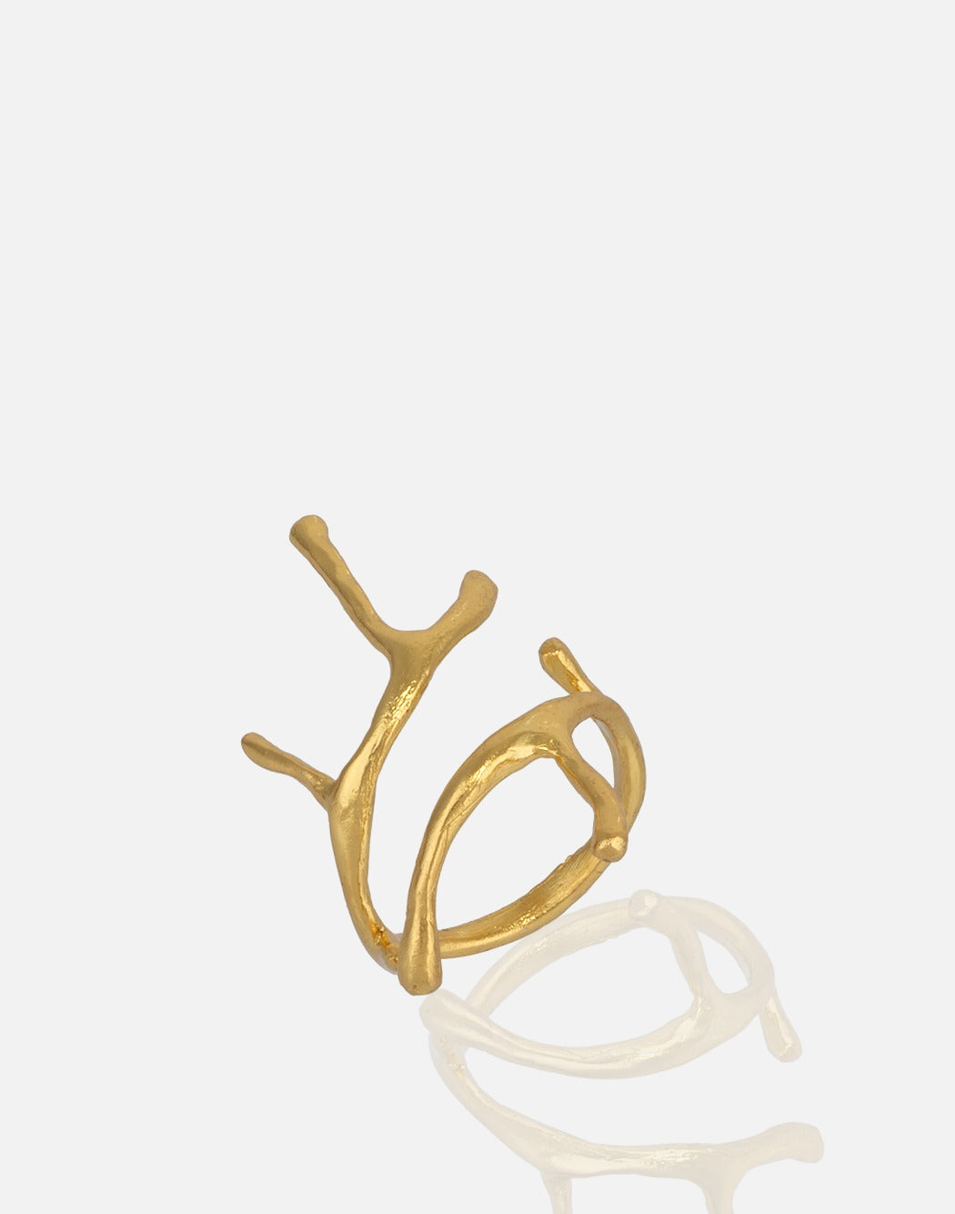 Gold Branch Ring