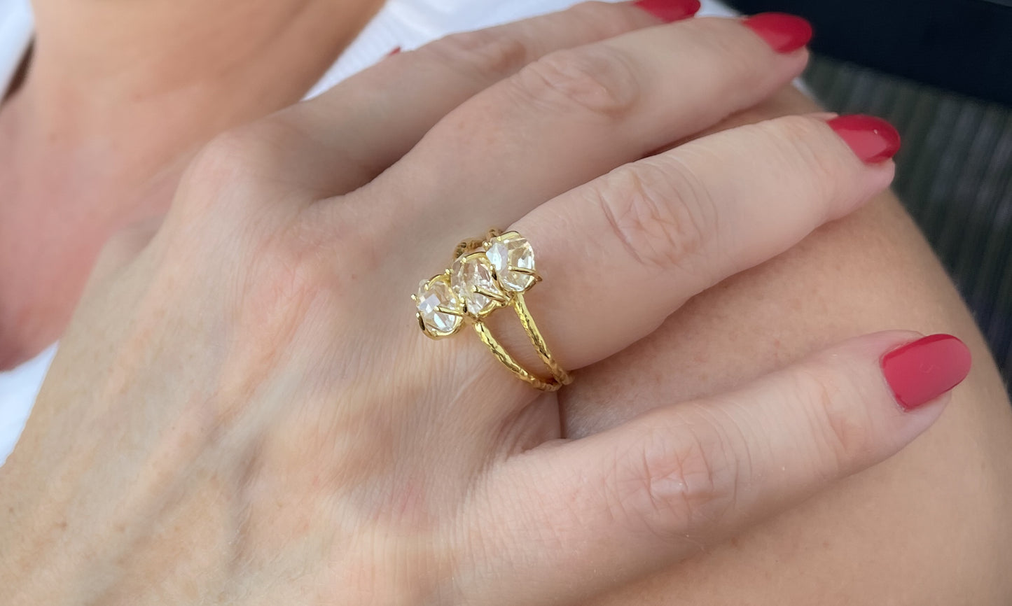 Herkimer Diamond Ring
