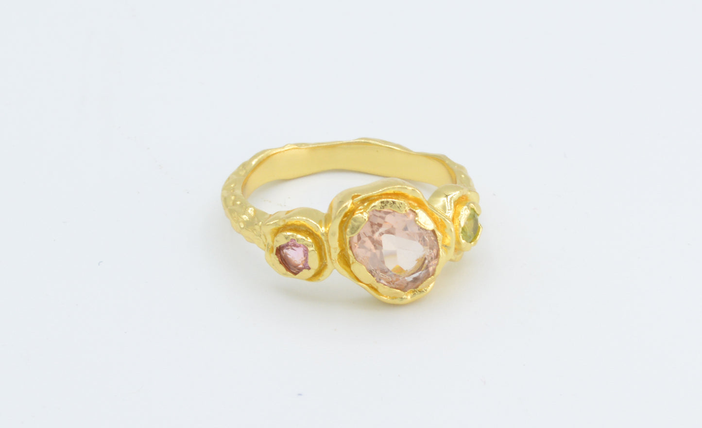 Nature's Embrace Multi-Stone Ring