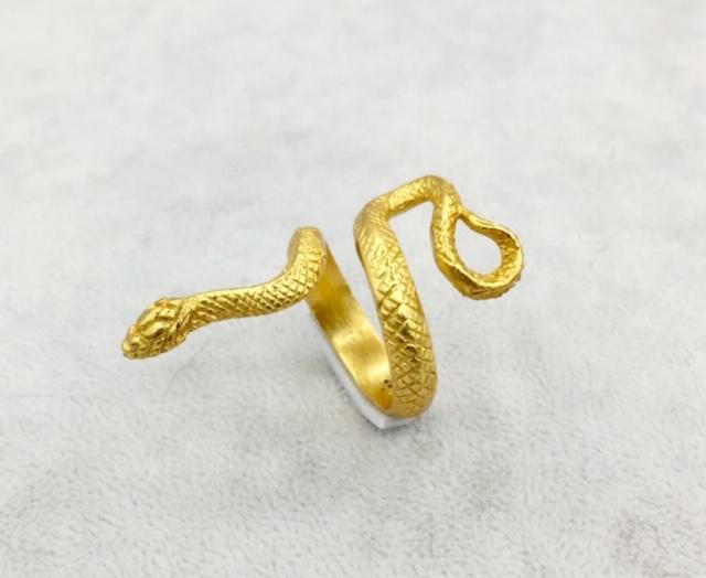 Gold Snake Ring